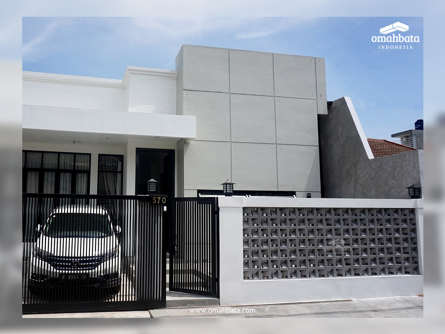 Pagar rumah roster semen NT